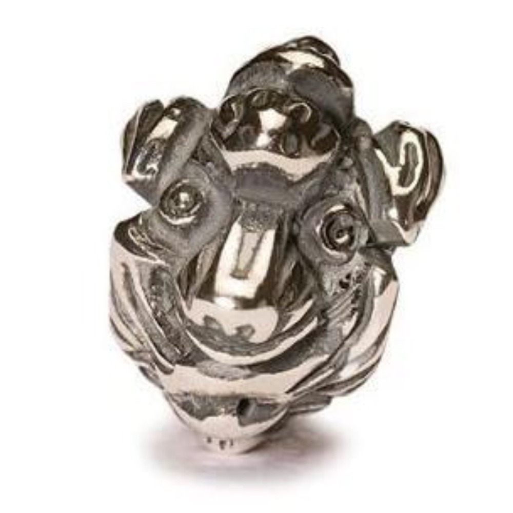 Trollbeads Three Wise Monkeys Charm Silver